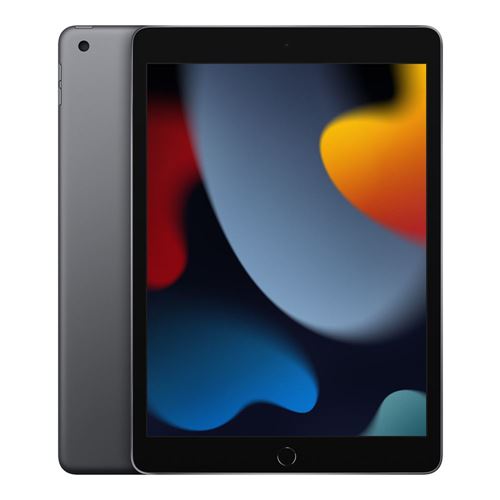 Apple iPad 10.2" 9th Generation MK2N3LL/A (Late 2021) - Space Gray; 10.2" Retina Display with True Tone; A13 Bionic chip; 256GB Storage; WiFi Only