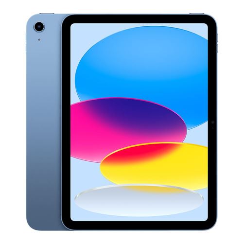 Apple iPad 10.9" 10th Generation MPQ93LL/A (Late 2022) - Blue; 10.9" Liquid Retina Display with True Tone; A14 Bionic chip; 256GB Storage; WiFi Only