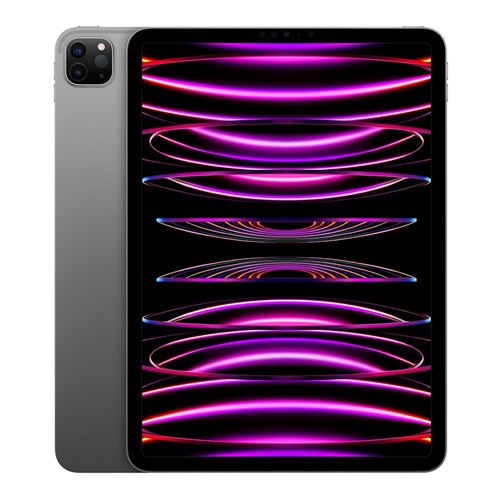 Apple iPad Pro 11" 4th Generation MNXD3LL/A (Late 2022) - Space Gray; 11" Liquid Retina Display with ProMotion technology and True Tone; Apple M2 8-Core CPU; 128GB Storage; WiFi Only