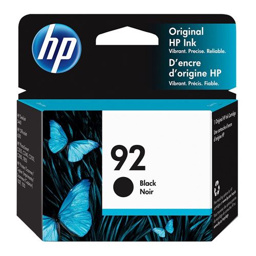 HP 92 Black Ink Cartridge (C9362WN)