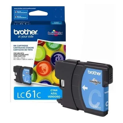 Brother LC61C Cyan Ink Cartridge