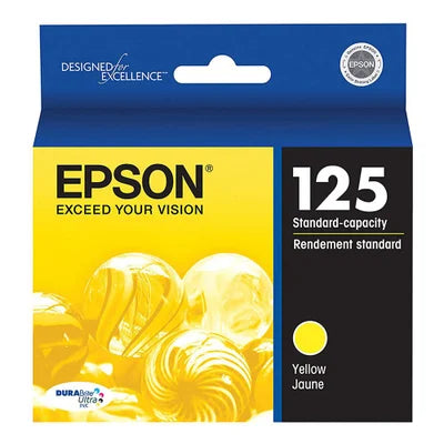 Epson 125 Yellow Ink Cartridge