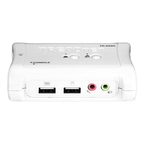 Trendnet 2-Port USB KVM Switch Kit with Audio