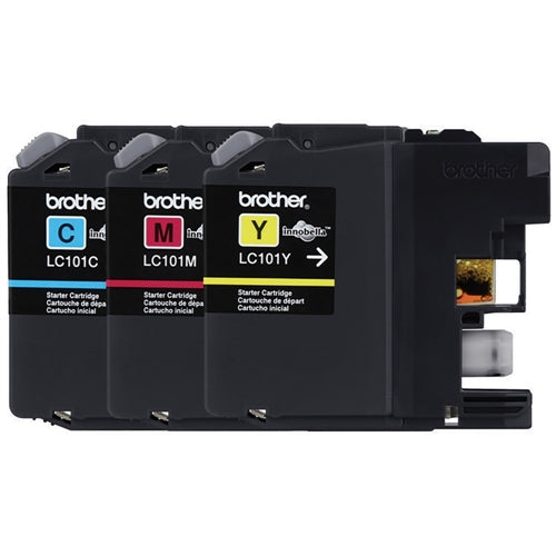 Brother LC101 Color Ink Cartridge Value Pack