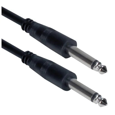 QVS 6 ft. 1/4" M-to-M Audio Cable