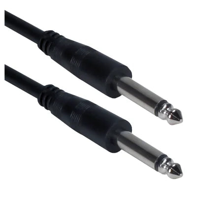 QVS 10 ft. 1/4" M-to-M Audio Cable