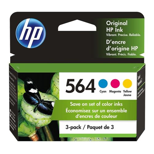 HP 564 Color Combo 3-Pack