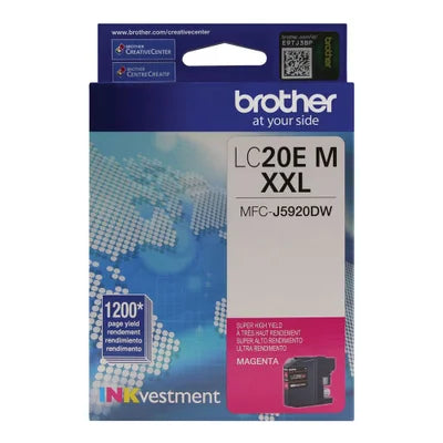 Brother LC20EM XXL Super High Yield Magenta Ink Cartridge