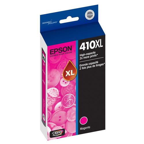 Epson 410 XL High-Capacity Magenta Ink Cartridge