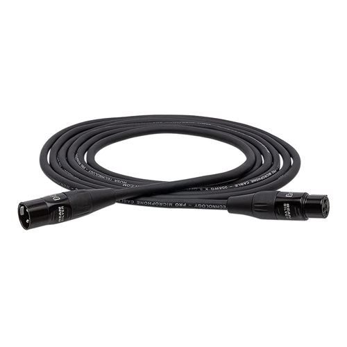 Hosa Technology XLR Female to XLR Male Microphone Cable 10 ft. - Black