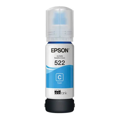 Epson T522 Cyan Ink Bottle