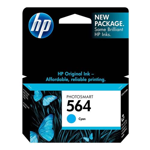 HP 564 Cyan Ink Cartridge