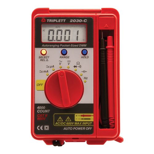 Triplett Autoranging Pocket-Sized Digital Multimeter