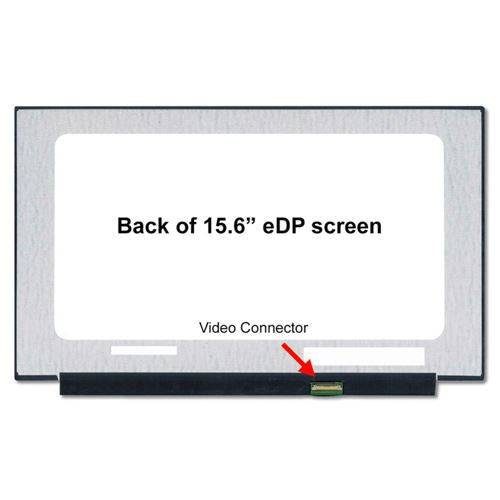 15.6" Replacement Laptop LCD Screen FHD 1920x1080 IPS Matte 30-Pin Right-Side Connector For Flex 80XB0015CF