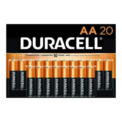 Duracell CopperTop AA Alkaline Battery - 20 Pack