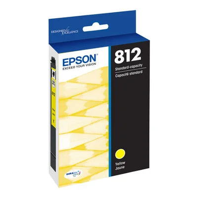 Epson T812 Standard Capacity Yellow Ink Cartridge