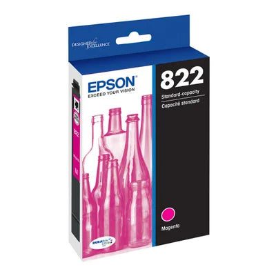 Epson 822 Standard Capacity Magenta Ink Cartridge