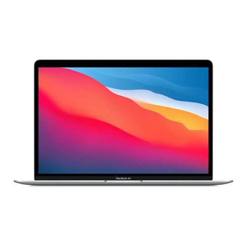 Apple MacBook Air MGN93LL/A (Late 2020) 13.3" Laptop Computer - Silver; Apple M1 8-Core CPU; 8GB Unified Memory; 256GB Solid State Drive; 7-Core GPU/16-Core Neural Engine