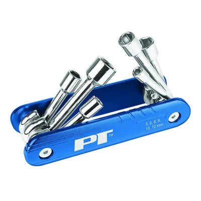 Performance Tools Met Folding Nut-Driver Set - 6 Piece