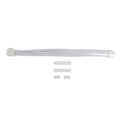 Inland PSU Sleeved 8-Pin Extension - White