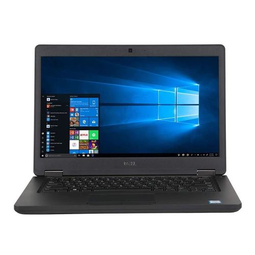 Dell Latitude 5490 14" Laptop Computer (Refurbished) - Black; Intel Core i5 8th Gen 8200Y 1.3GHz Processor; 16GB RAM; 256GB Solid State Drive; Intel UHD Graphics 615