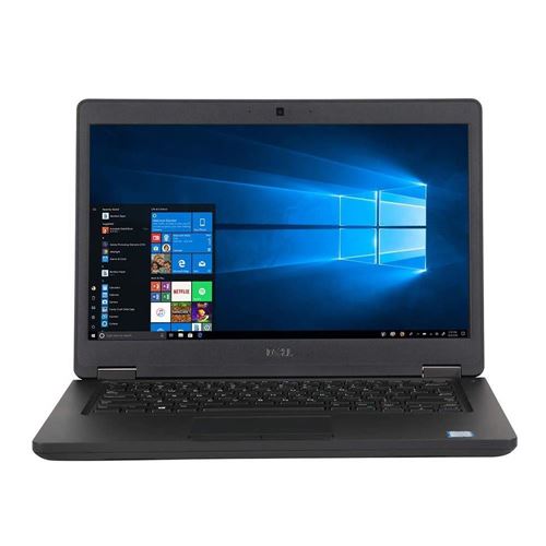 Dell Latitude 5490 14" Laptop Computer (Refurbished) - Black; Intel Core i5 8th Gen 8250U 1.6GHz Processor; 16GB RAM; 512GB Solid State Drive; Intel UHD Graphics 620