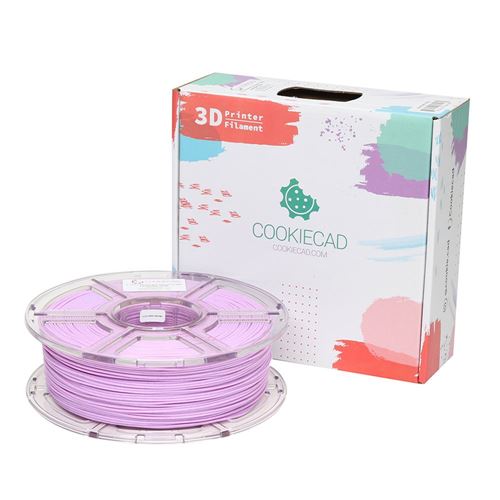 Cookiecad 1.75mm Lavander Chip (Lavander Marble) PLA 3D Printer Filament - 1kg Spool (2.2 lbs)