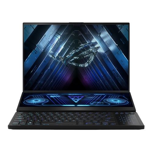 ASUS ROG Zephyrus Duo 16 GX650PY-XS97 16" Gaming Laptop Computer - Black; AMD Ryzen 9 7945HX 2.5GHz Processor; NVIDIA GeForce RTX 4090 16GB GDDR6; 32GB DDR5-4800 RAM; 2TB Solid State Drive