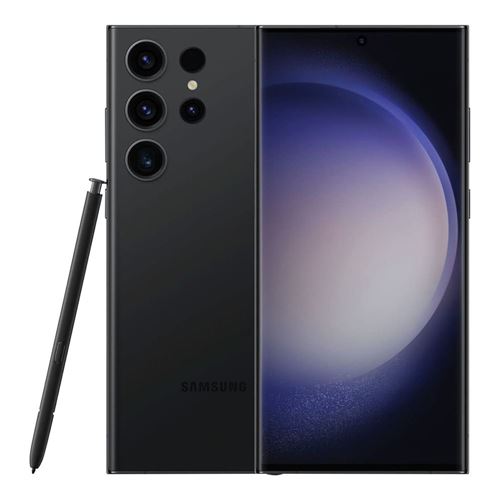 Samsung Galaxy S23 Ultra Unlocked 5G - Phantom Black Smartphone; GSM; 12 GB RAM/256 GB Storage; 6.8'' Dynamic AMOLED Display; 200 Megapixel Camera