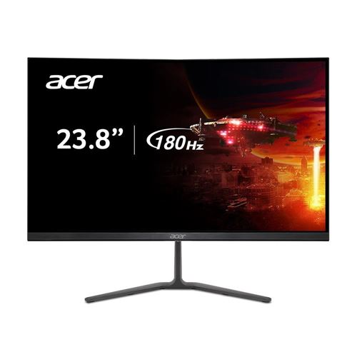 Acer Nitro KG240Y M5biip 23.8" Full HD (1920 x 1080) 180Hz Gaming Monitor; AMD FreeSync Premium; HDR; HDMI DisplayPort; Acer Vision Care