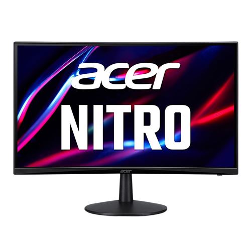 Acer Nitro ED240Q bi 23.6" Full HD (1920 x 1080) 75Hz Curved Screen Monitor; AMD FreeSync; HDR; VGA HDMI; Acer Vision Care