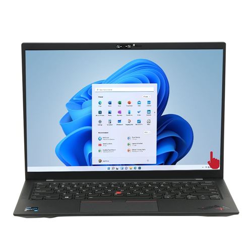 Lenovo ThinkPad X1 Carbon Gen 9 14" Laptop Computer (Factory Refurbished) - Black; Intel Core i7 11th Gen 1185G7 1.2GHz Processor; 16GB RAM; 512GB Solid State Drive; Intel Iris Xe Graphics