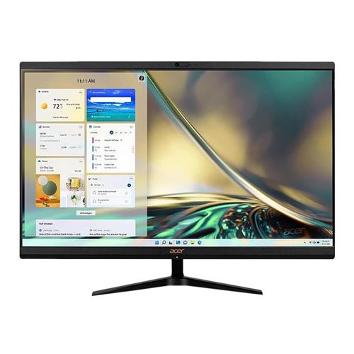 Acer Aspire C27-1655-URi3 27" All-in-One Desktop Computer; 27" FHD IPS Display; Intel Core i3 11th Gen 1115G4 3.0GHz Processor; 8GB RAM; 512GB Solid State Drive