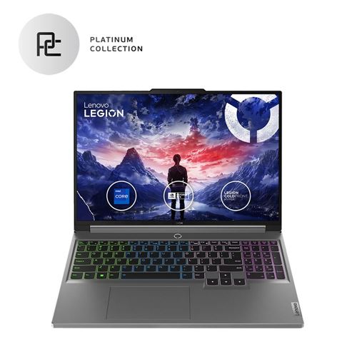 Lenovo Legion 5 16IRX9 16" Gaming Laptop Computer Platinum Collection - Luna Grey; Intel Core i7 14th Gen 14700HX 1.5GHz Processor; NVIDIA GeForce RTX 4070 8GB GDDR6; 32GB DDR5-5600 RAM; 1TB Solid State Drive