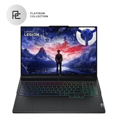 Lenovo Legion Pro 7 16IRX9H 16" Gaming Laptop Computer Platinum Collection - Eclipse Black; Intel Core i9 14th Gen 14900HX 1.6GHz Processor; NVIDIA GeForce RTX 4080 12GB GDDR6; 32GB DDR5-5600 RAM; 2x 1TB Solid State Drive