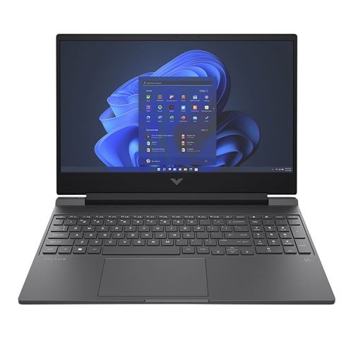 HP Victus 15-fb2000nr 15.6" Gaming Laptop Computer - Mica Silver; AMD Ryzen 7 8845HS 3.8GHz Processor; NVIDIA GeForce RTX 4060 8GB GDDR6; 16GB DDR5-5600 RAM; 1TB Solid State Drive