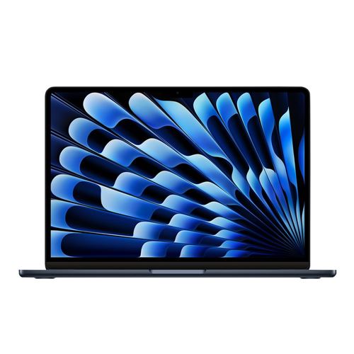 Apple MacBook Air 15" Z1BV0006Q (early 2024) 15.3" Laptop Computer - Midnight; Apple M3 8-Core CPU; 24GB Unified Memory; 1TB Solid State Drive; 10-Core GPU/16-Core Neural Engine