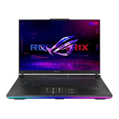 ASUS ROG Strix SCAR 16 G634JYR-XS97 16" Gaming Laptop Computer - Off Black; Intel Core i9 14th Gen 14900HX 1.6GHz Processor; NVIDIA GeForce RTX 4090 16GB GDDR6; 32GB DDR5-5600 RAM; 2TB Solid State Drive