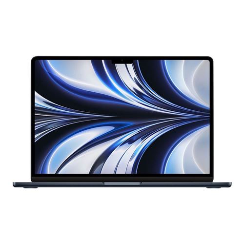 Apple MacBook Air 13" MLY33LL/A (Mid 2022) 13.6" Laptop Computer (Certified Refurbished) - Midnight; Apple M2 8-Core Chip; 8GB Unified Memory; 256GB Solid State Drive; 8-Core GPU/16-Core Neural Engine